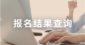 报名结果查询