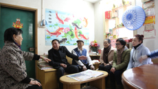 广西艺术学校领导慰问离退休教职工