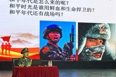我校开展2026年秋季学期“开学第一课”听老兵讲故事主题活动